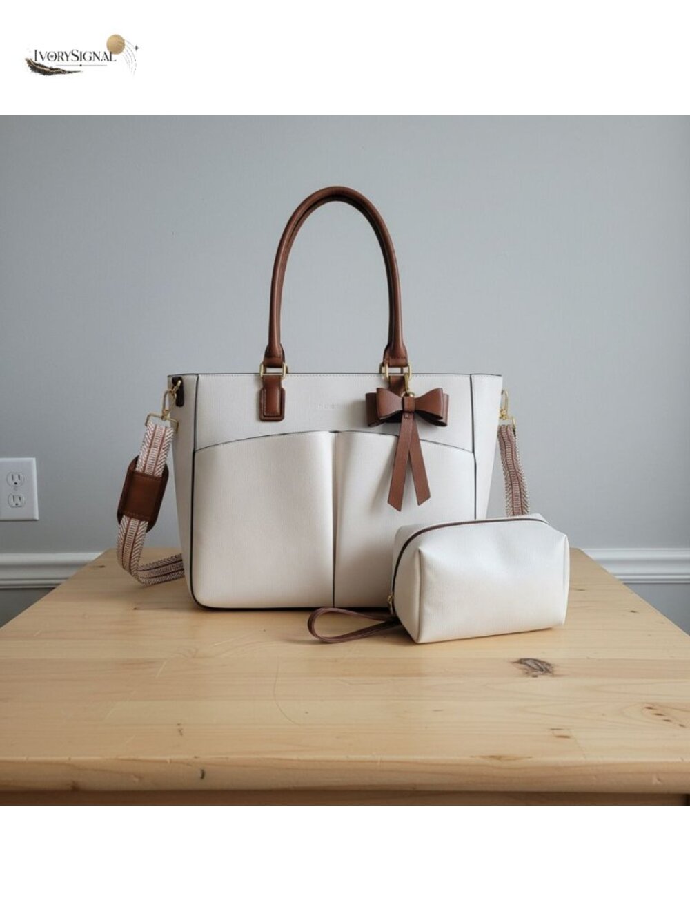 Faux Leather Laptop Tote Bag for Women Padded 15.6 Inch Work Briefcase